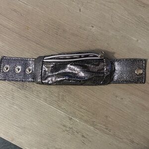 Avon Metallic purse Wristband